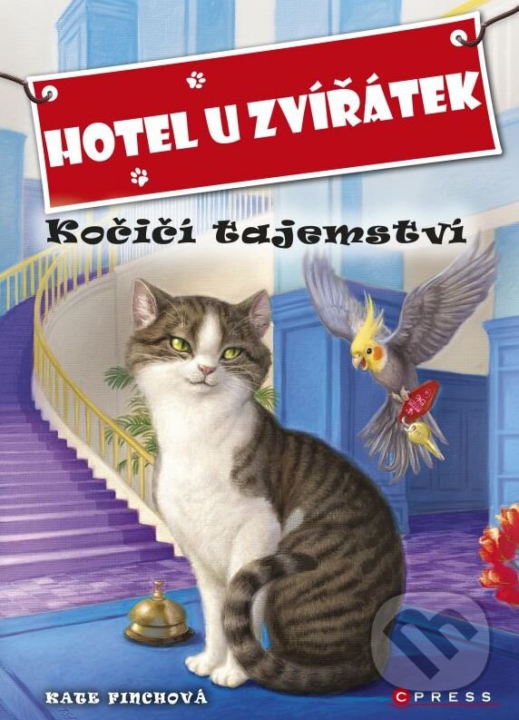 Kniha: Hotel U zvířátek: Kočičí tajemství (John Steven Gurney a Kate Finch). CPRESS, 2016 Kniha: Hotel U zvířátek: Kočičí tajemství (John Steven Gurney a Kate Finch). CPRESS, 2016