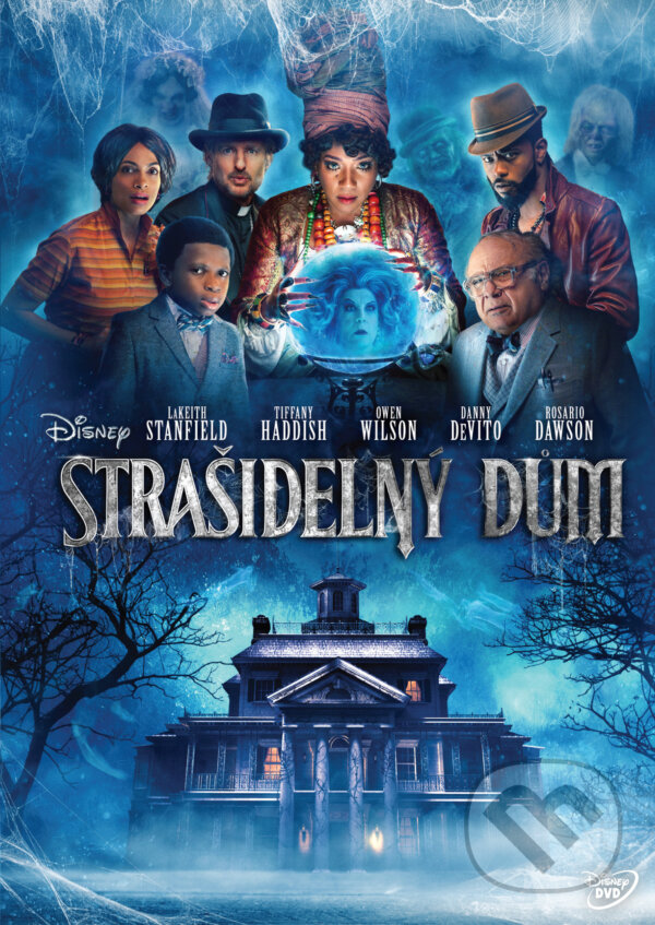 Film: Strašidelný dům (Justin Simien) (DVD). Magicbox, 2023 Film: Strašidelný dům (Justin Simien) (DVD). Magicbox, 2023