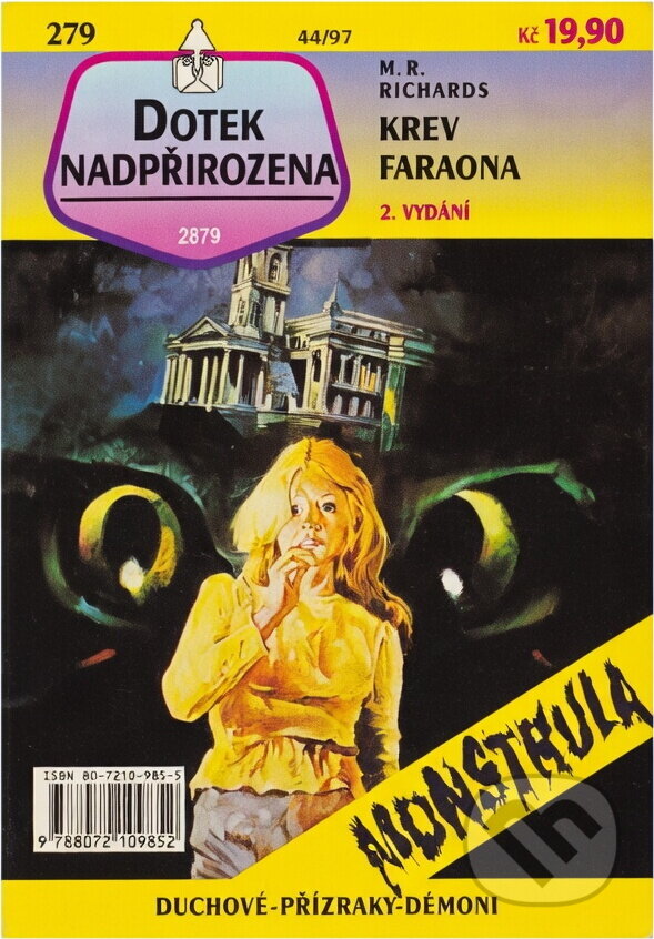 Kniha: Krev faraona (M. R. Richards). , 1997 Kniha: Krev faraona (M. R. Richards). , 1997