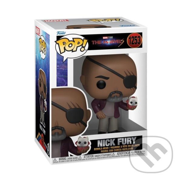 Funko POP: The Marvels - Nick Fury (Funko). Funko, 2023 Funko POP: The Marvels - Nick Fury (Funko). Funko, 2023