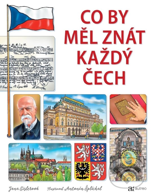 Kniha: Co by měl znát každý Čech (Jana Eislerová). Autreo, 2023 Kniha: Co by měl znát každý Čech (Jana Eislerová). Autreo, 2023