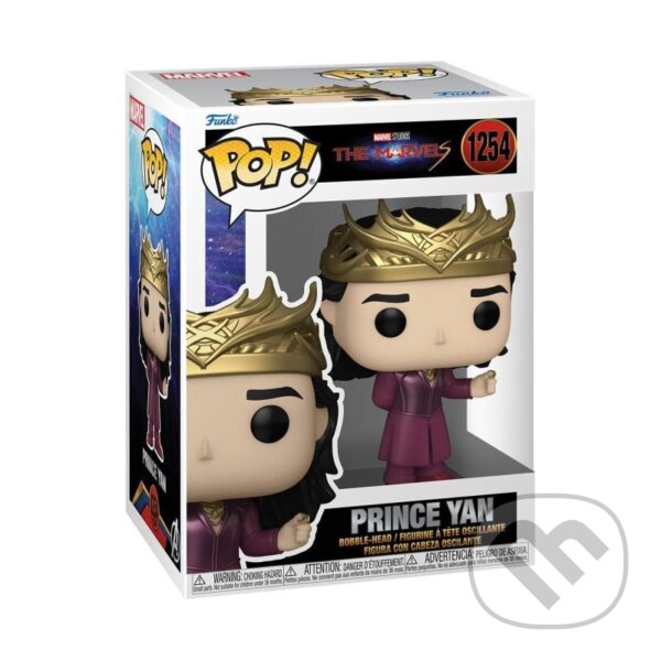 Funko POP: The Marvels - Prince Yan (Funko). Funko, 2023 Funko POP: The Marvels - Prince Yan (Funko). Funko, 2023