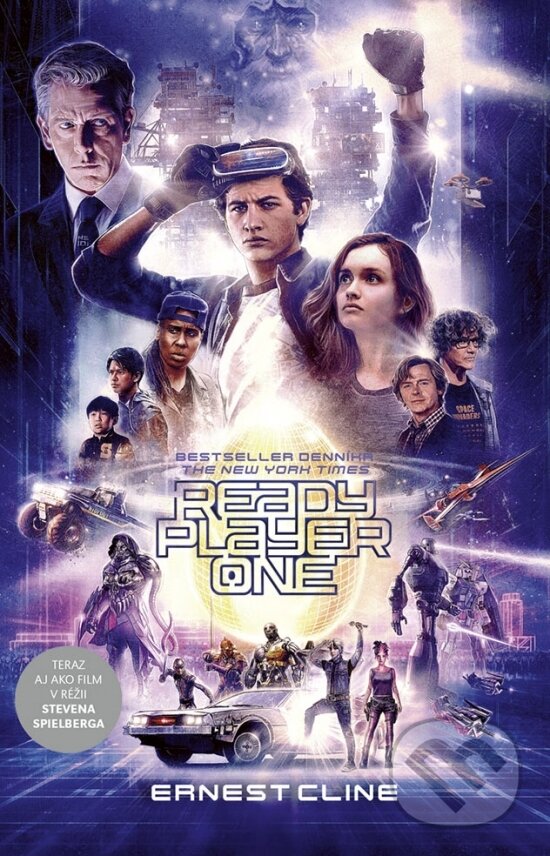Kniha: Ready Player One - Hra sa začína (Ernest Cline). Ikar, 2016 Kniha: Ready Player One - Hra sa začína (Ernest Cline). Ikar, 2016