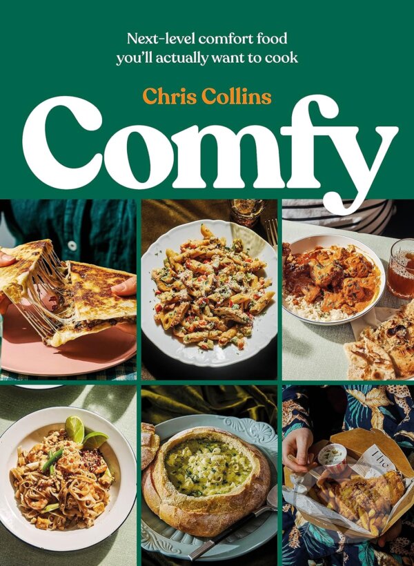Kniha: Comfy (Chris Collins). Michael Joseph, 2023 Kniha: Comfy (Chris Collins). Michael Joseph, 2023