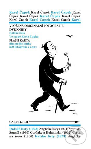Kniha: Italské listy (Karel Čapek). Carpe diem, 2023 Kniha: Italské listy (Karel Čapek). Carpe diem, 2023