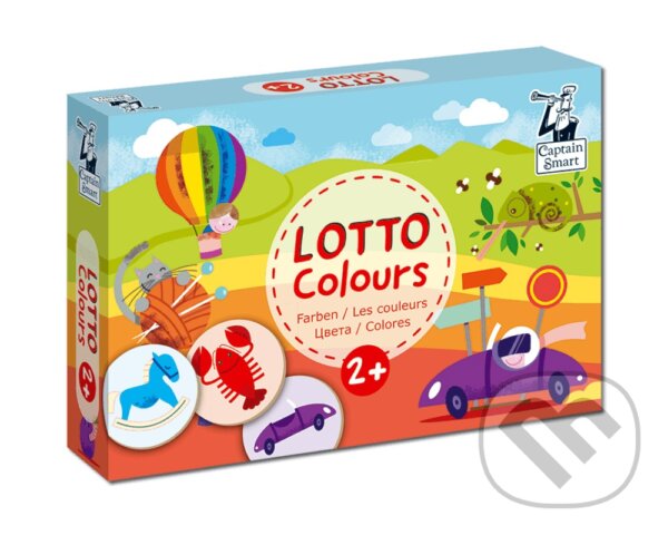Spoločenská hra: Loto - farby (Captain Smart). Captain Smart, 2023 Spoločenská hra: Loto - farby (Captain Smart). Captain Smart, 2023