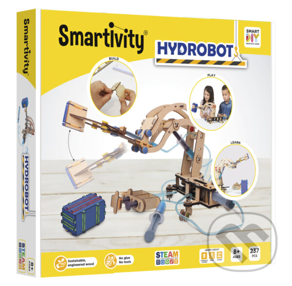 Společenská hra: Smartivity - Hydraulický žeriav (Smartivity). Smartivity, 2023 Společenská hra: Smartivity - Hydraulický žeriav (Smartivity). Smartivity, 2023
