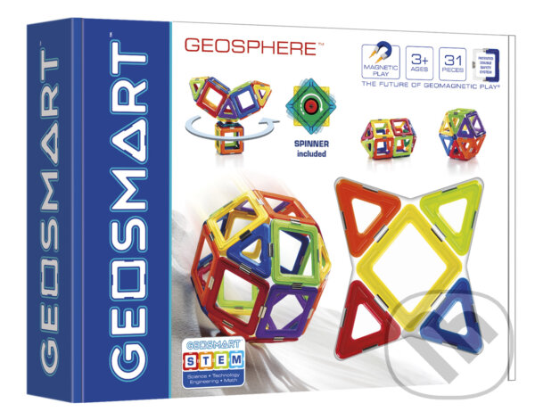 Společenská hra: Geosmart - GeoSphere - 31 ks (SmartMax). SmartMax, 2023 Společenská hra: Geosmart - GeoSphere - 31 ks (SmartMax). SmartMax, 2023