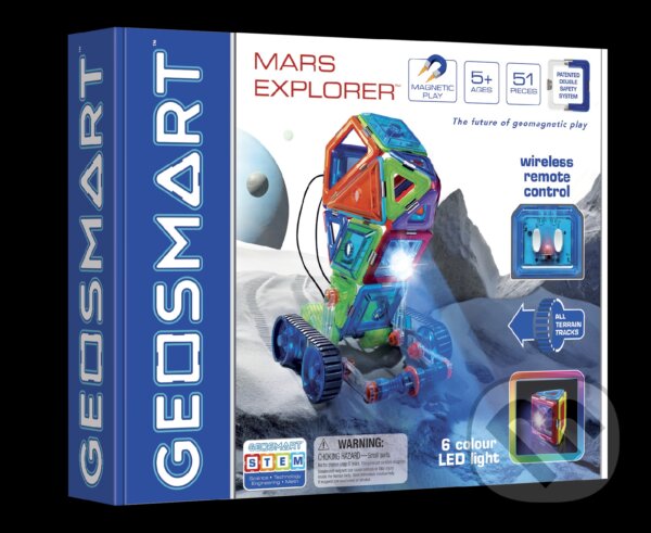 Společenská hra: Geosmart - Mars Explorer - 51 ks (SmartMax). SmartMax, 2023 Společenská hra: Geosmart - Mars Explorer - 51 ks (SmartMax). SmartMax, 2023