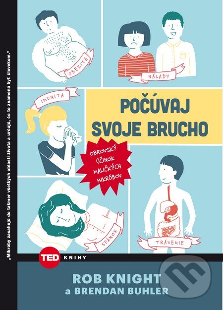 Kniha: Počúvaj svoje brucho (Rob Knight). NOXI, 2016 Kniha: Počúvaj svoje brucho (Rob Knight). NOXI, 2016