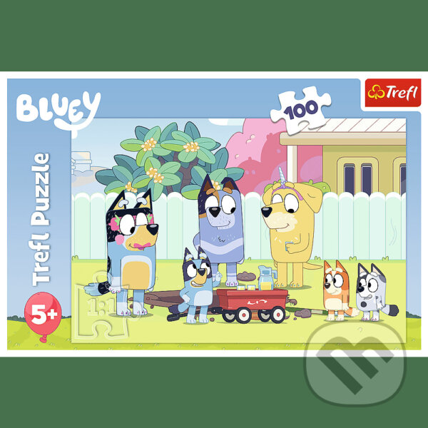 Puzzle: Trefl Puzzle 100 - Bluey / BBC (Trefl). Trefl, 2023 Puzzle: Trefl Puzzle 100 - Bluey / BBC (Trefl). Trefl, 2023