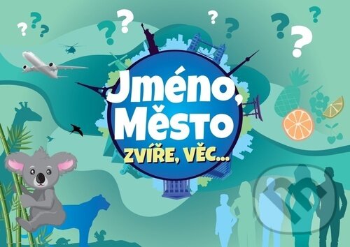 Společenská hra: Jméno, město, zvíře, věc (Bookmedia). Bookmedia, 2023 Společenská hra: Jméno, město, zvíře, věc (Bookmedia). Bookmedia, 2023