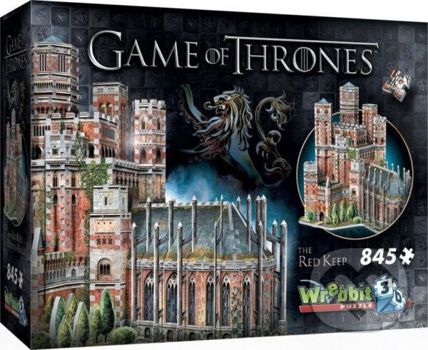 Puzzle: Puzzle 3D Hra o trůny: The Red Keep (Wrebbit - MB). Wrebbit - MB, 2023 Puzzle: Puzzle 3D Hra o trůny: The Red Keep (Wrebbit - MB). Wrebbit - MB, 2023