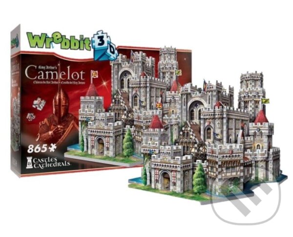 Puzzle: Puzzle 3D Hrad Kamelot (Wrebbit - MB). Wrebbit - MB, 2023 Puzzle: Puzzle 3D Hrad Kamelot (Wrebbit - MB). Wrebbit - MB, 2023
