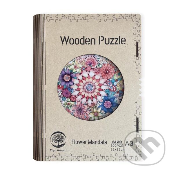 Puzzle: Dřěvěné puzzle/Flower Mandala A3 svítící (EPEE). EPEE, 2023 Puzzle: Dřěvěné puzzle/Flower Mandala A3 svítící (EPEE). EPEE, 2023