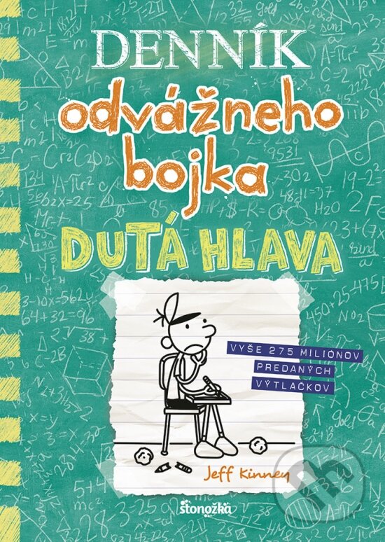 Kniha: Denník odvážneho bojka 18 (Jeff Kinney). Stonožka, 2024 Kniha: Denník odvážneho bojka 18 (Jeff Kinney). Stonožka, 2024