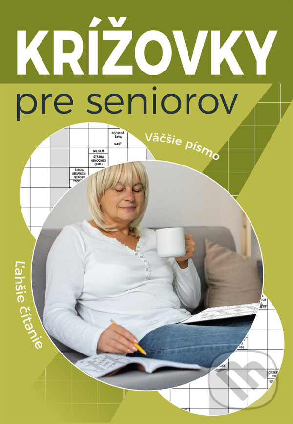Kniha: Krížovky pre seniorov (Bookmedia). Bookmedia, 2025 Kniha: Krížovky pre seniorov (Bookmedia). Bookmedia, 2025