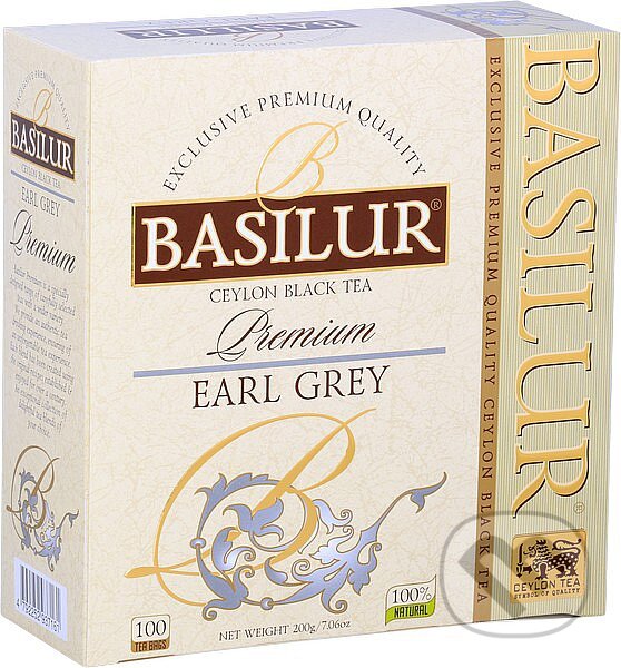 Kávy a čaje: BASILUR Premium Earl Grey 100x2g (Bio - Racio). Bio - Racio, 2023 Kávy a čaje: BASILUR Premium Earl Grey 100x2g (Bio - Racio). Bio - Racio, 2023