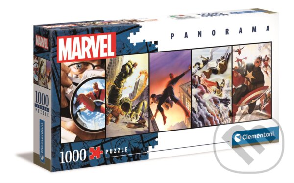 Puzzle: Puzzle 1000 Panorama, Marvel 80 (Trigo). Trigo, 2023 Puzzle: Puzzle 1000 Panorama, Marvel 80 (Trigo). Trigo, 2023