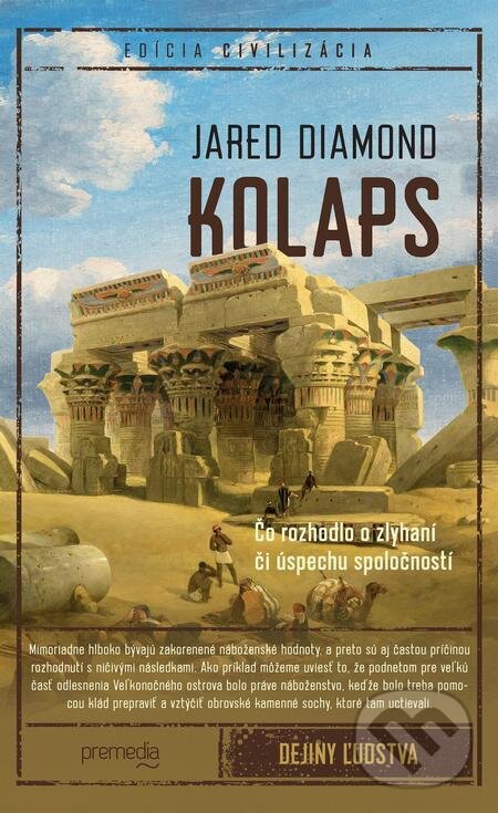 E-kniha: Kolaps (Jared Diamond). Premedia, 2023 E-kniha: Kolaps (Jared Diamond). Premedia, 2023
