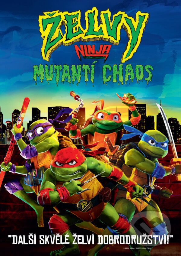 Želvy Ninja: Mutantí chaos - Jeff Rowe, Kyler Spears, Magicbox, 2023