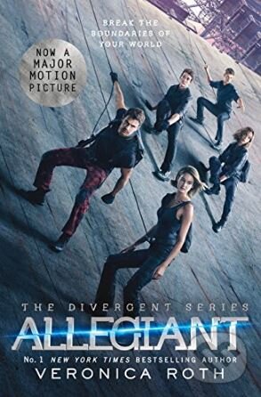 Kniha: Allegiant (Veronica Roth). HarperCollins, 2016 Kniha: Allegiant (Veronica Roth). HarperCollins, 2016