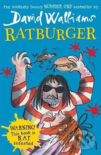 Kniha: Ratburger (David Walliams). HarperCollins, 2014 Kniha: Ratburger (David Walliams). HarperCollins, 2014