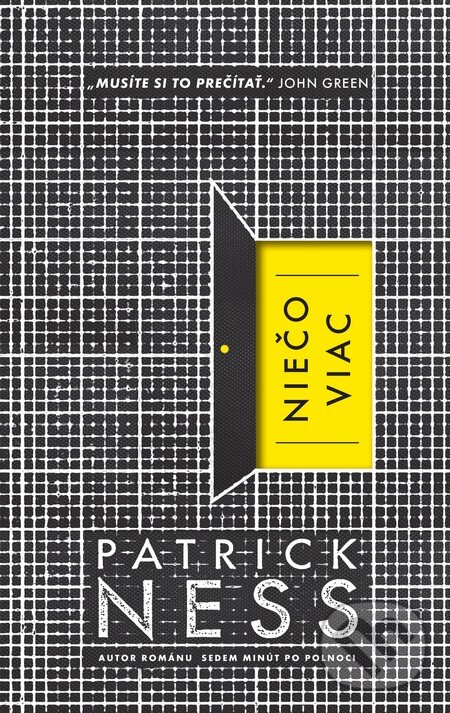 Kniha: Niečo viac (Patrick Ness). Slovart, 2017 Kniha: Niečo viac (Patrick Ness). Slovart, 2017