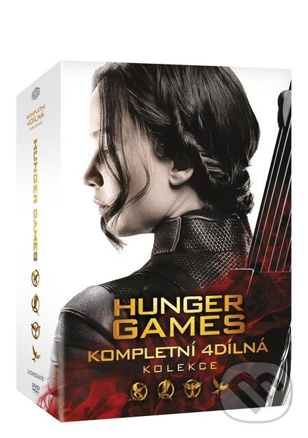 Film: Hunger Games kolekce 1-4 (Francis Lawrence a Gary Ross) (DVD). Magicbox, 2016 Film: Hunger Games kolekce 1-4 (Francis Lawrence a Gary Ross) (DVD). Magicbox, 2016