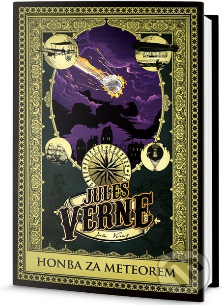 Kniha: Honba za meteorem (Jules Verne). Edice knihy Omega, 2016 Kniha: Honba za meteorem (Jules Verne). Edice knihy Omega, 2016