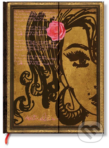 Paperblanks - Amy Winehouse, Tears Dry (limitovaná edicia), Paperblanks