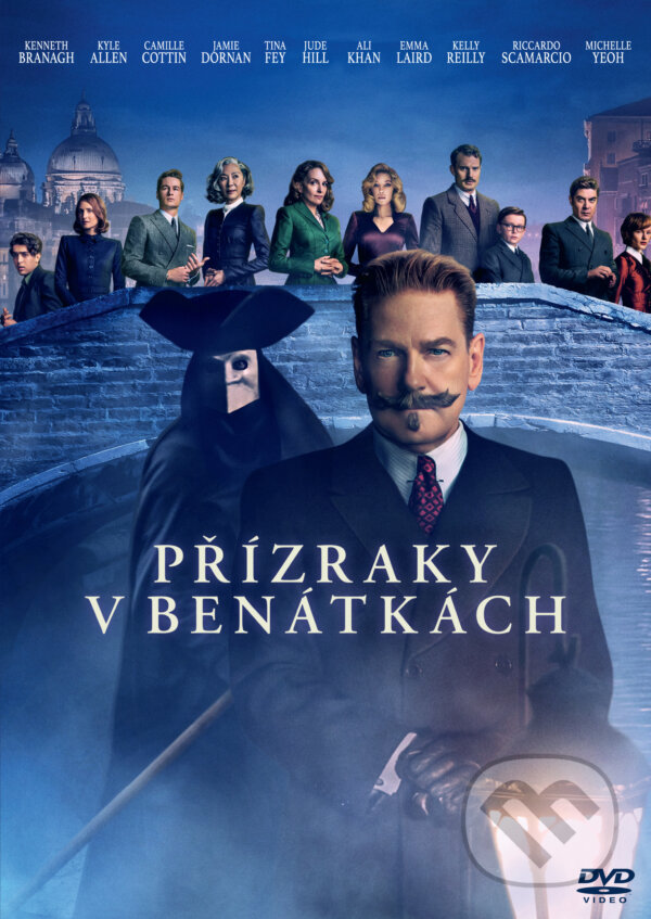 Film: Přízraky v Benátkách (Kenneth Branagh) (DVD). Magicbox, 2023 Film: Přízraky v Benátkách (Kenneth Branagh) (DVD). Magicbox, 2023