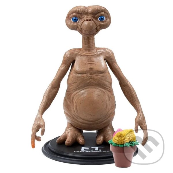 Figúrka Bendyfigs E.T. Mimozemšťan (Noble Collection). Noble Collection, 2023 Figúrka Bendyfigs E.T. Mimozemšťan (Noble Collection). Noble Collection, 2023