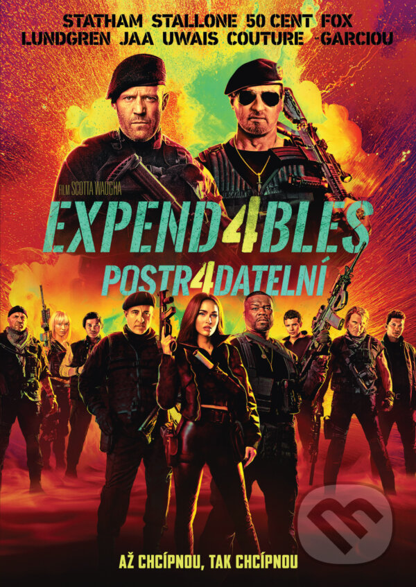 Film: Expend4bles: Postr4datelní (Scott Waugh) (DVD). Magicbox, 2024 Film: Expend4bles: Postr4datelní (Scott Waugh) (DVD). Magicbox, 2024