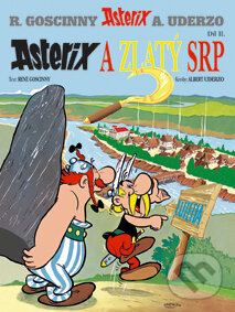 Kniha: Asterix 2 - Asterix a zlatý srp (René Goscinny). Egmont ČR, 2024 Kniha: Asterix 2 - Asterix a zlatý srp (René Goscinny). Egmont ČR, 2024