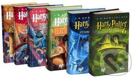 Harry Potter - kolekcia (Knihy 1-6) - J.K. Rowling, Ikar