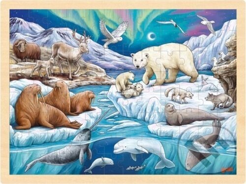 Puzzle: Dřevěné puzzle Polární noc (Goki). Goki, 2023 Puzzle: Dřevěné puzzle Polární noc (Goki). Goki, 2023