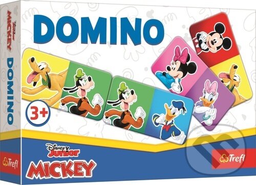 Společenská hra: Domino Mickey a jeho přátelé (Trefl). Trefl, 2023 Společenská hra: Domino Mickey a jeho přátelé (Trefl). Trefl, 2023