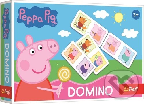 Společenská hra: Domino Prasátko Peppa (Trefl). Trefl, 2023 Společenská hra: Domino Prasátko Peppa (Trefl). Trefl, 2023