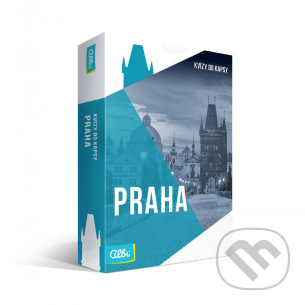 Společenská hra: Kvízy do kapsy - Praha (Albi). Albi, 2023 Společenská hra: Kvízy do kapsy - Praha (Albi). Albi, 2023