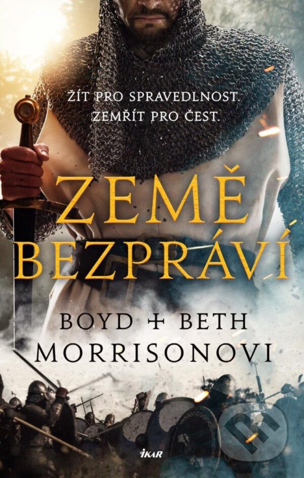 Kniha: Země bezpráví (Beth Morrison a Boyd Morrison). Ikar CZ, 2024 Kniha: Země bezpráví (Beth Morrison a Boyd Morrison). Ikar CZ, 2024