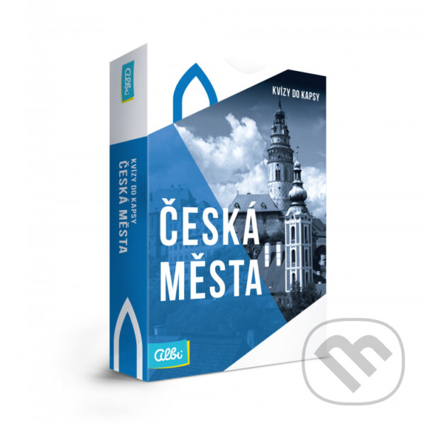 Společenská hra: Kvízy do kapsy - Česká města (Albi). Albi, 2023 Společenská hra: Kvízy do kapsy - Česká města (Albi). Albi, 2023