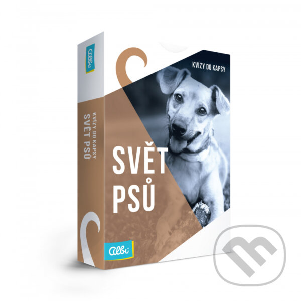 Společenská hra: Kvízy do kapsy - Svět psů (Albi). Albi, 2023 Společenská hra: Kvízy do kapsy - Svět psů (Albi). Albi, 2023