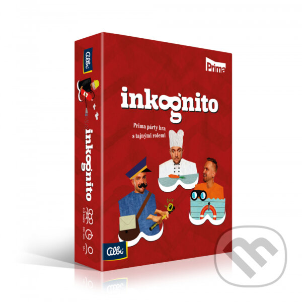 Společenská hra: Inkognito (Albi). Albi, 2023 Společenská hra: Inkognito (Albi). Albi, 2023