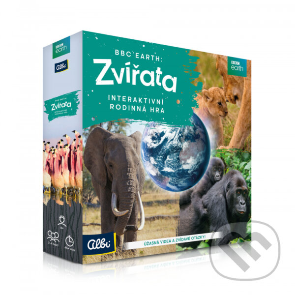 Společenská hra: BBC Earth: Zvířata (Albi). Albi, 2023 Společenská hra: BBC Earth: Zvířata (Albi). Albi, 2023
