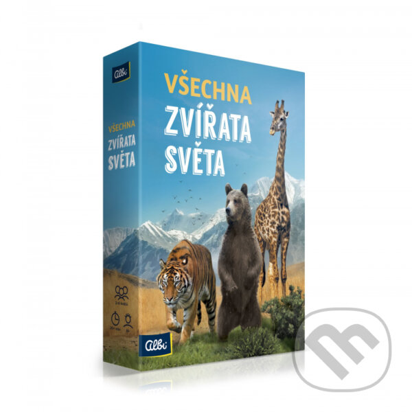 Společenská hra: Všechna zvířata světa (Albi). Albi, 2023 Společenská hra: Všechna zvířata světa (Albi). Albi, 2023