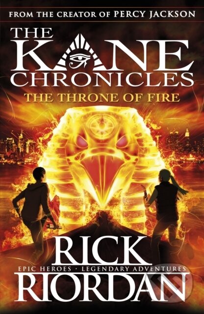 E-kniha: The Throne of Fire (Rick Riordan). Penguin Books, 2011 E-kniha: The Throne of Fire (Rick Riordan). Penguin Books, 2011