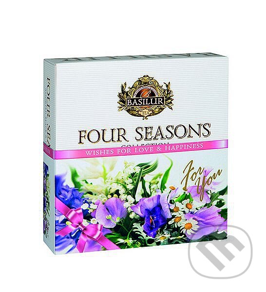Kávy a čaje: BASILUR Four Seasons For You Purple Assorted 40E (Bio - Racio). Bio - Racio, 2023 Kávy a čaje: BASILUR Four Seasons For You Purple Assorted 40E (Bio - Racio). Bio - Racio, 2023