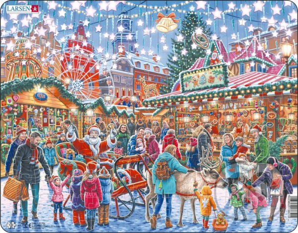 Puzzle: Christmas Market (EA3) (Larsen). Larsen Puzzle: Christmas Market (EA3) (Larsen). Larsen