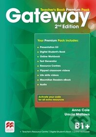 Kniha: Gateway B1+ - Teacher's Book (Anna Cole). MacMillan, 2016 Kniha: Gateway B1+ - Teacher's Book (Anna Cole). MacMillan, 2016